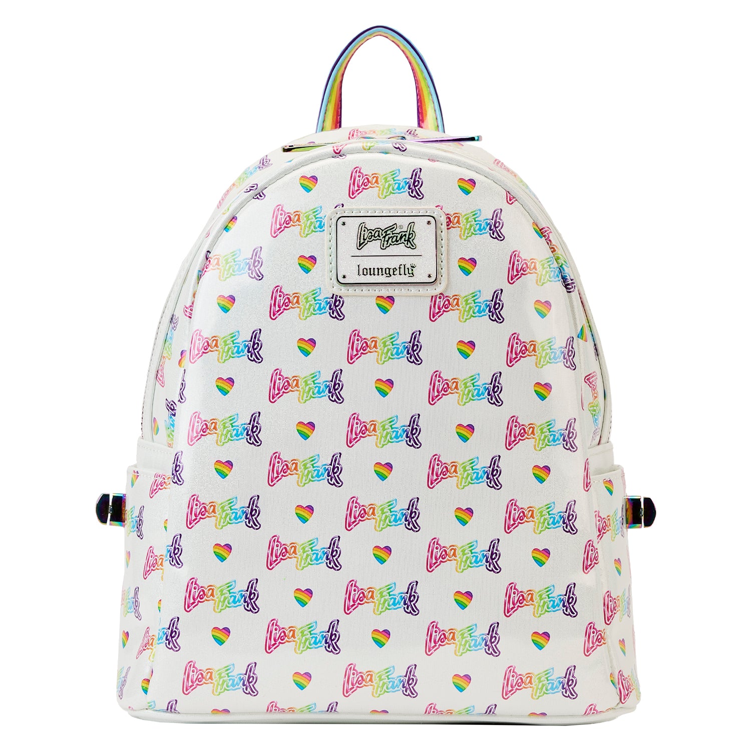 Rainbow Heart Mini Backpack with Waist Bag - Image 3